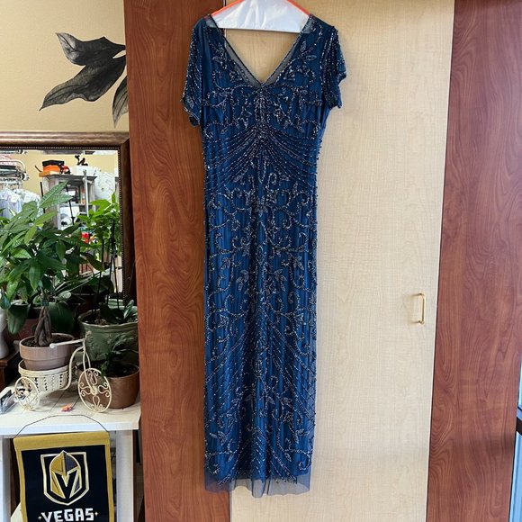 Pisarro Nights Blue Gown - Picture 7 of 9